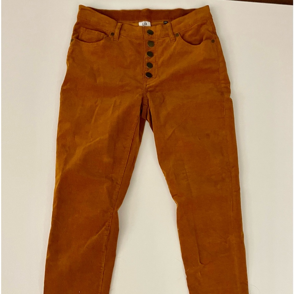 cabi buttonfly skinny corduroy